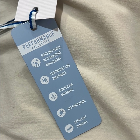 Southern Tide Shorts Performance Collection Tan 4” Stone Khaki Beige Athletic - Picture 13 of 13